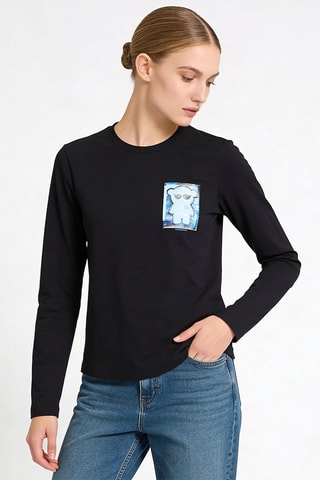 T-shirt - Bleu - Emporio Armani