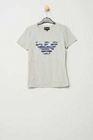T-shirt - Gris chiné - Emporio Armani