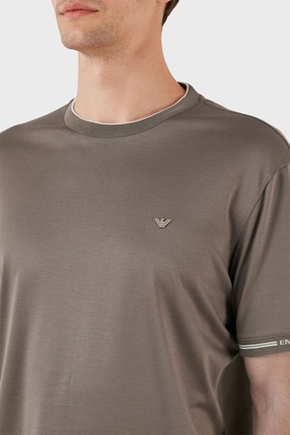 T-shirt - Taupe - Emporio Armani