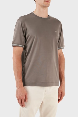 T-shirt - Taupe - Emporio Armani