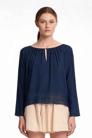 Blouse - Bleu marine - Emporio Armani