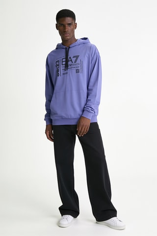 Sweat à capuche - Violet