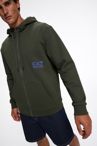 Sweat à capuche - Vert foncé