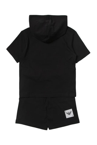 Sweat à capuche - Bleu marine - Emporio Armani