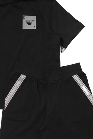Sweat à capuche - Bleu marine - Emporio Armani