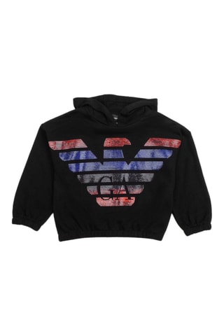 Sweat à capuche - Noir - Emporio Armani
