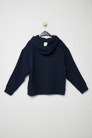 Sweat à capuche - Bleu marine - Emporio Armani