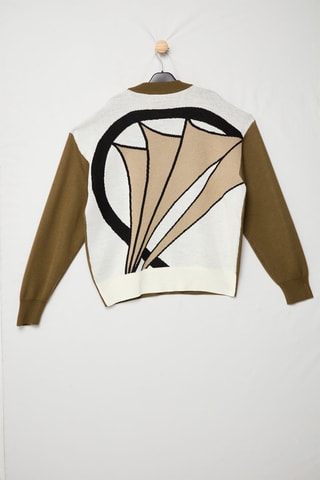 Sweat en laine - Kaki - Emporio Armani