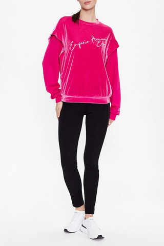 Sweat trompe-l’œil - Fuchsia