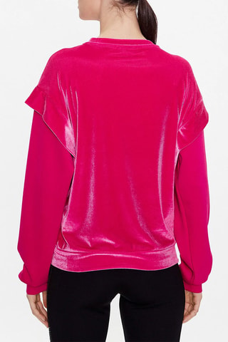 Sweat trompe-l’œil - Fuchsia
