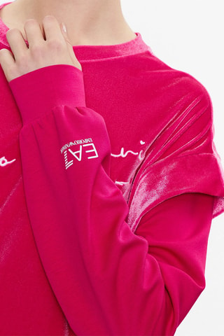 Sweat trompe-l’œil - Fuchsia