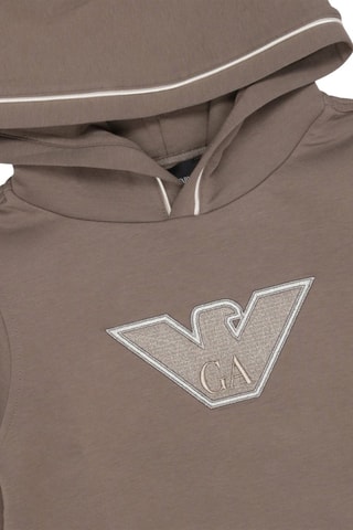 Sweat à capuche - Taupe - Emporio Armani