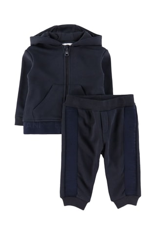 Sweat à capuche - Bleu marine - Emporio Armani