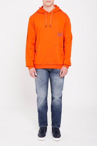Sweat à capuche - Orange