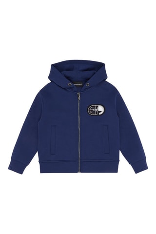 Sweat à capuche - Indigo