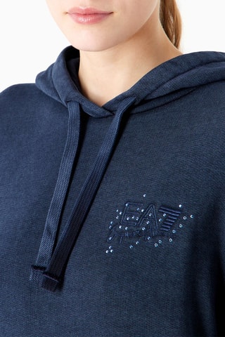 Sweat à capuche - Bleu marine