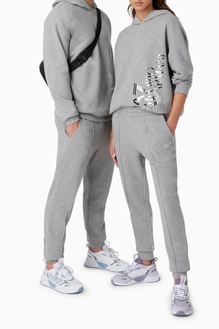 Sweat à capuche - Gris chiné