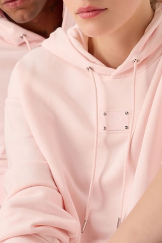 Sweat à capuche - Rose poudré