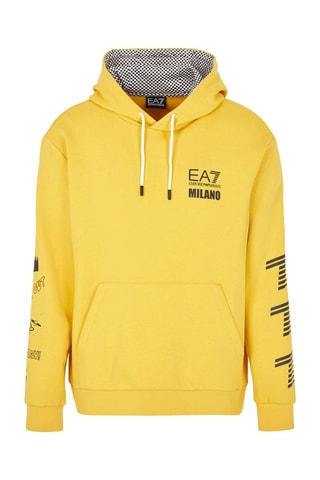 Sweat à capuche - Jaune