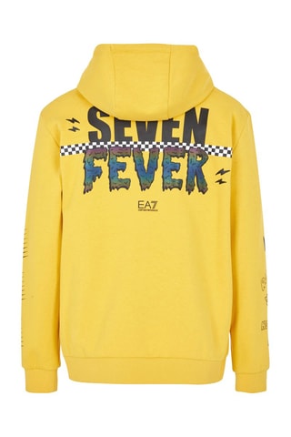 Sweat à capuche - Jaune