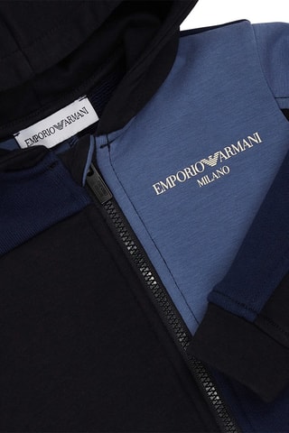 Sweat à capuche - Bleu