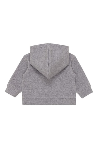 Sweat à capuche - Gris clair chiné