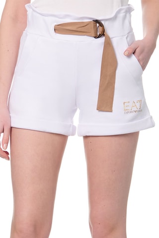 Short taille haute - Blanc