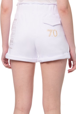 Short taille haute - Blanc