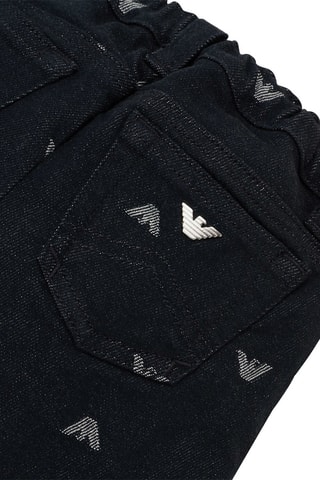 Short en jean - Noir
