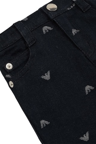 Short en jean - Noir