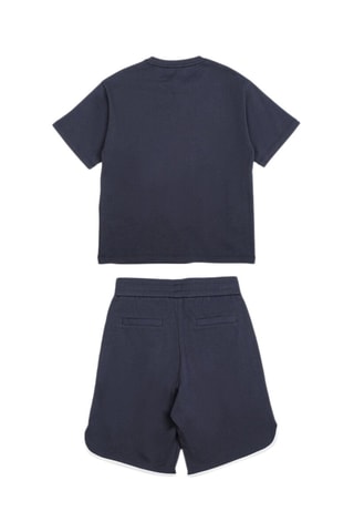 T-shirt et short - Bleu-gris - Emporio Armani