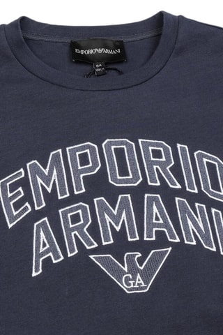 T-shirt et short - Bleu-gris - Emporio Armani