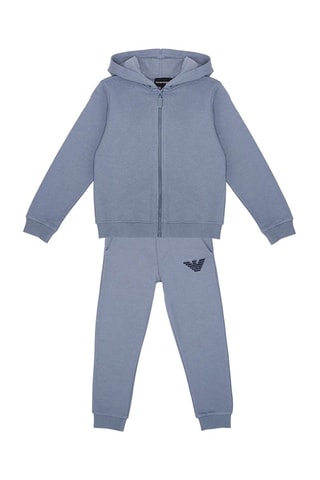 Sweat à capuche et pantalon - Bleu foncé - Emporio Armani