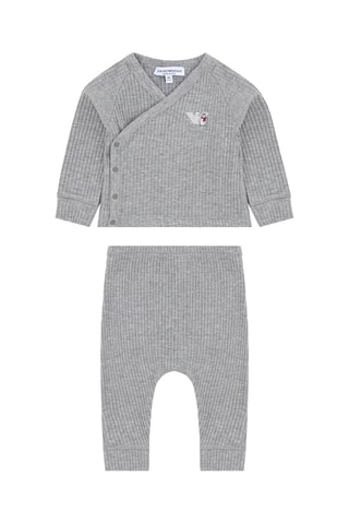 Gilet et legging - Gris clair - Emporio Armani