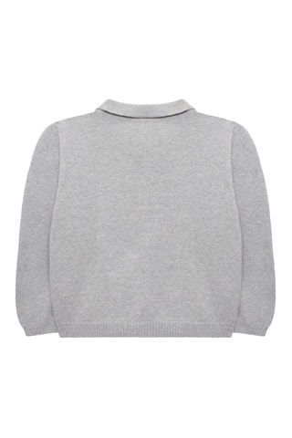 Pull et pantalon en laine - Gris clair - Emporio Armani