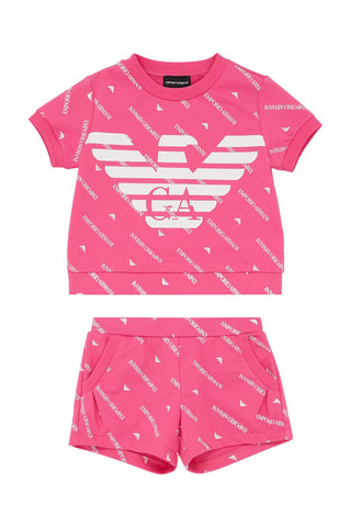 T-shirt et short - Rose