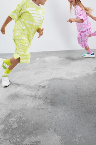 T-shirt et short - Vert fluo