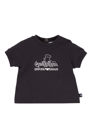 T-shirt et short - Bleu marine et blanc