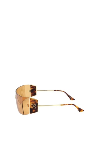 Lunettes de soleil mixte - Catégorie 1 - Retrosuperfuture - Marron et noir