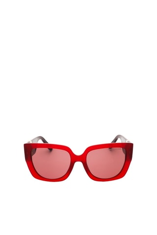 Lunettes de soleil femme - Catégorie 3 - Marc Jacobs - Gris et rouge