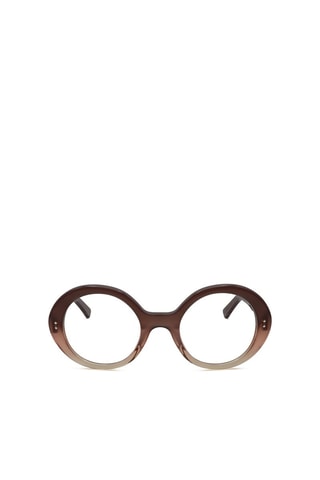 Lunettes de vue femme - Marni - Beige et marron