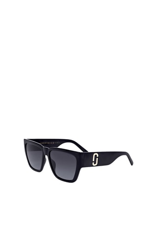 Lunettes de soleil polarisées femme - Catégorie 3 - Marc Jacobs - Gris et noir
