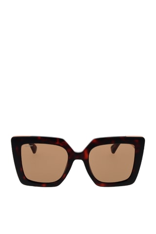 Lunettes de soleil femme - Catégorie 2 - Max Mara - Marron
