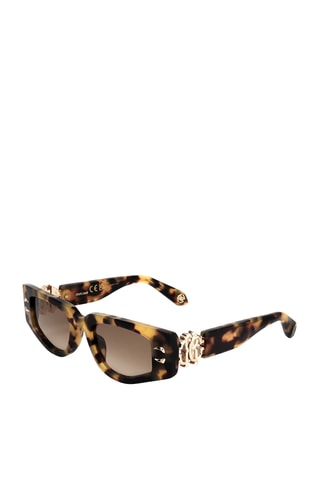 Lunettes de soleil femme - Catégorie 2 - Marron clair et noir