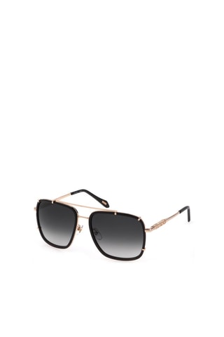Lunettes de soleil homme - Catégorie 3 - Just Cavalli - Noir et doré