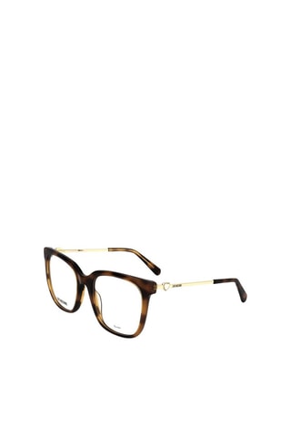 Lunettes de vue femme- Love Moschino - Marron et doré