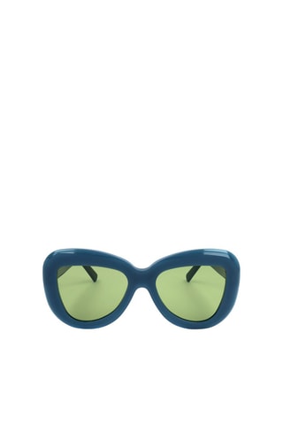 Lunettes de soleil mixte Elephant Island - Catégorie 2 - Marni - Bleu, doré et vert