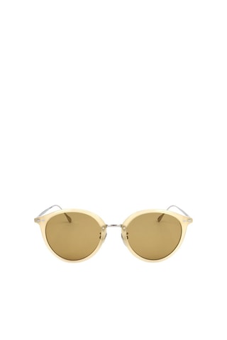 Lunettes de soleil femme - Catégorie 2 - Isabel Marant - Jaune, marron et argenté