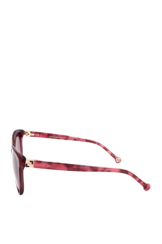 Lunettes de soleil femme - Catégorie 2 - Bordeaux et rouge