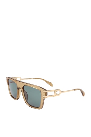 Lunettes de soleil homme - Catégorie 2 - Beige et jaune clair